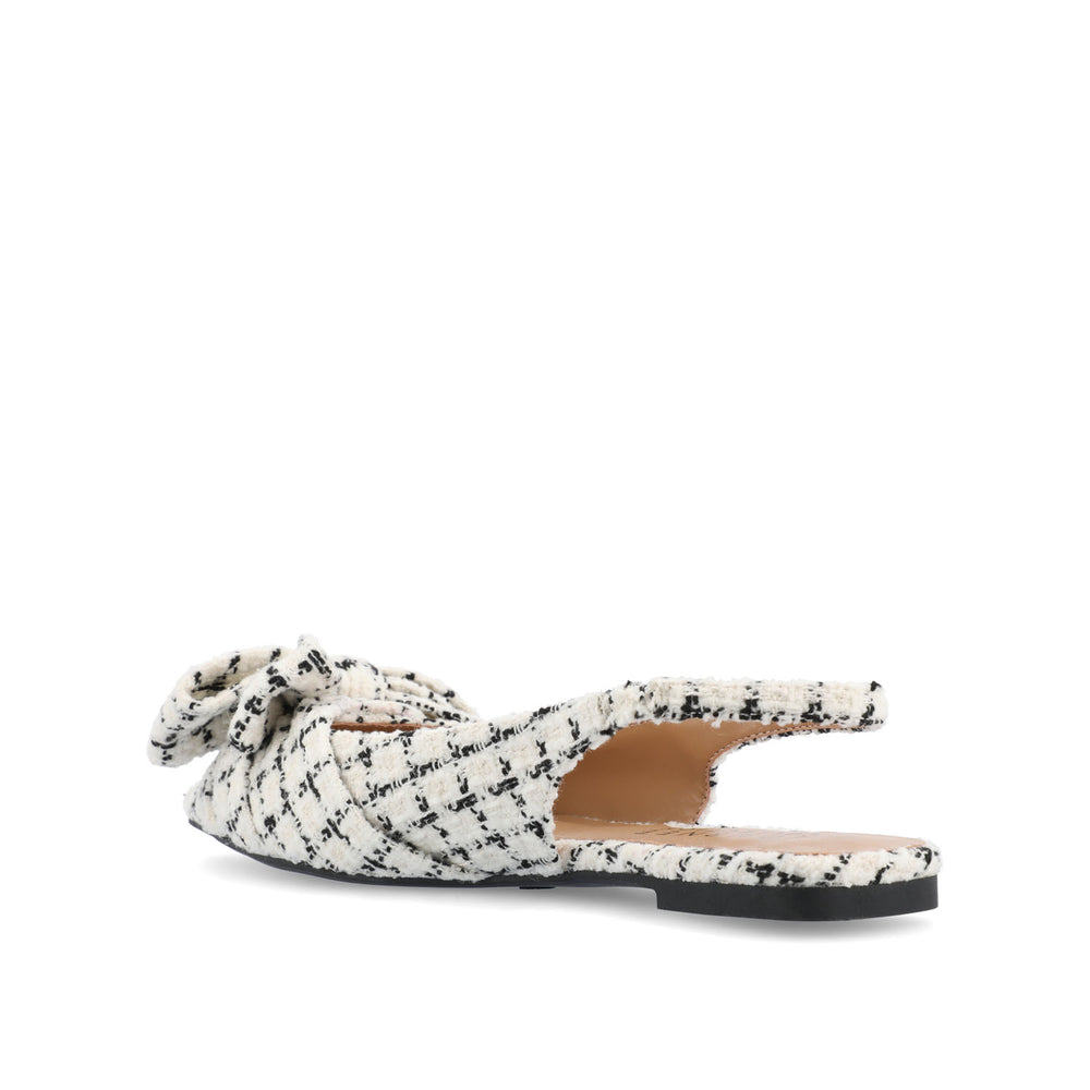 SABBRINA SLINGBACKBALLET FLATS IN FABRIC