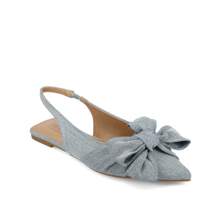 SABBRINA SLINGBACKBALLET FLATS IN FABRIC