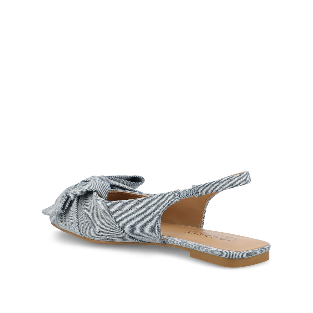 SABBRINA SLINGBACKBALLET FLATS IN FABRIC