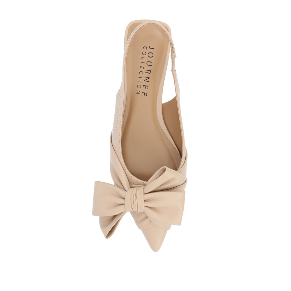 SABBRINA SLINGBACKBALLET FLATS IN FABRIC