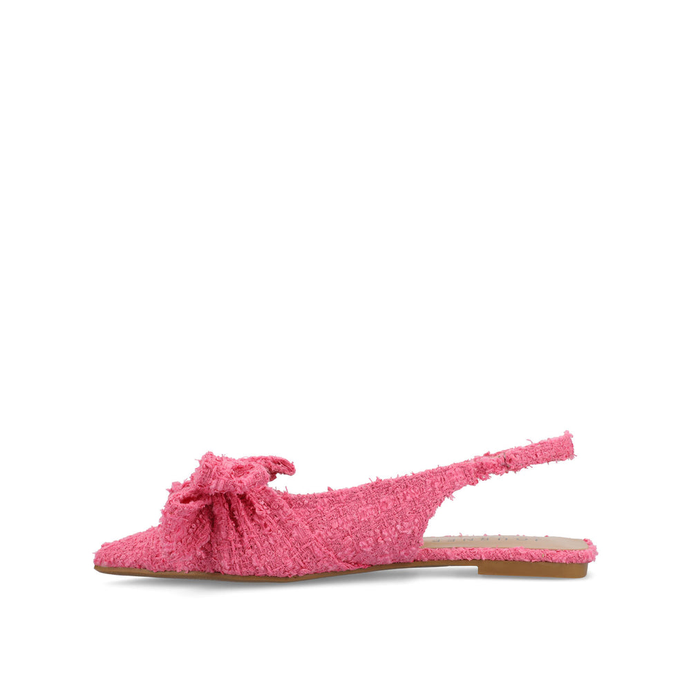 SABBRINA SLINGBACKBALLET FLATS IN FABRIC