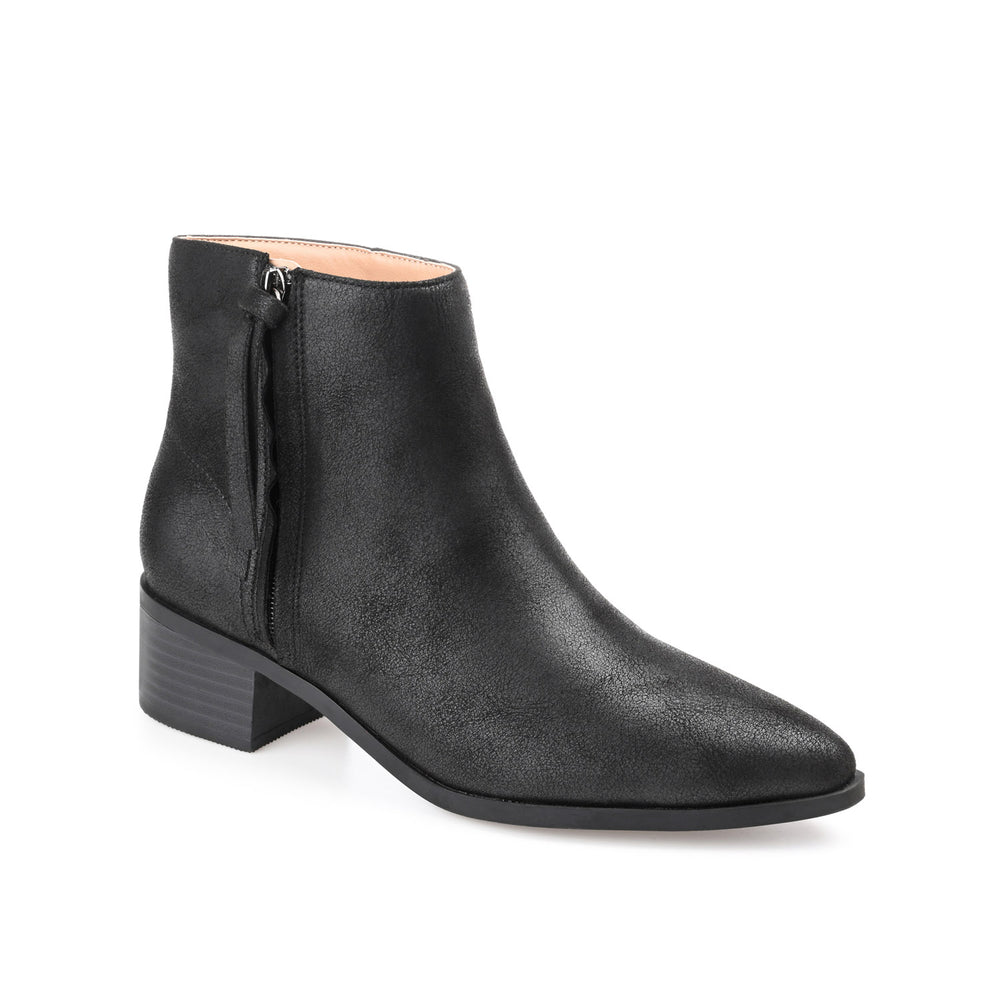 SADIYA ZIP-UP BOOTIES IN SUEDE