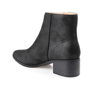 SADIYA ZIP-UP BOOTIES IN SUEDE