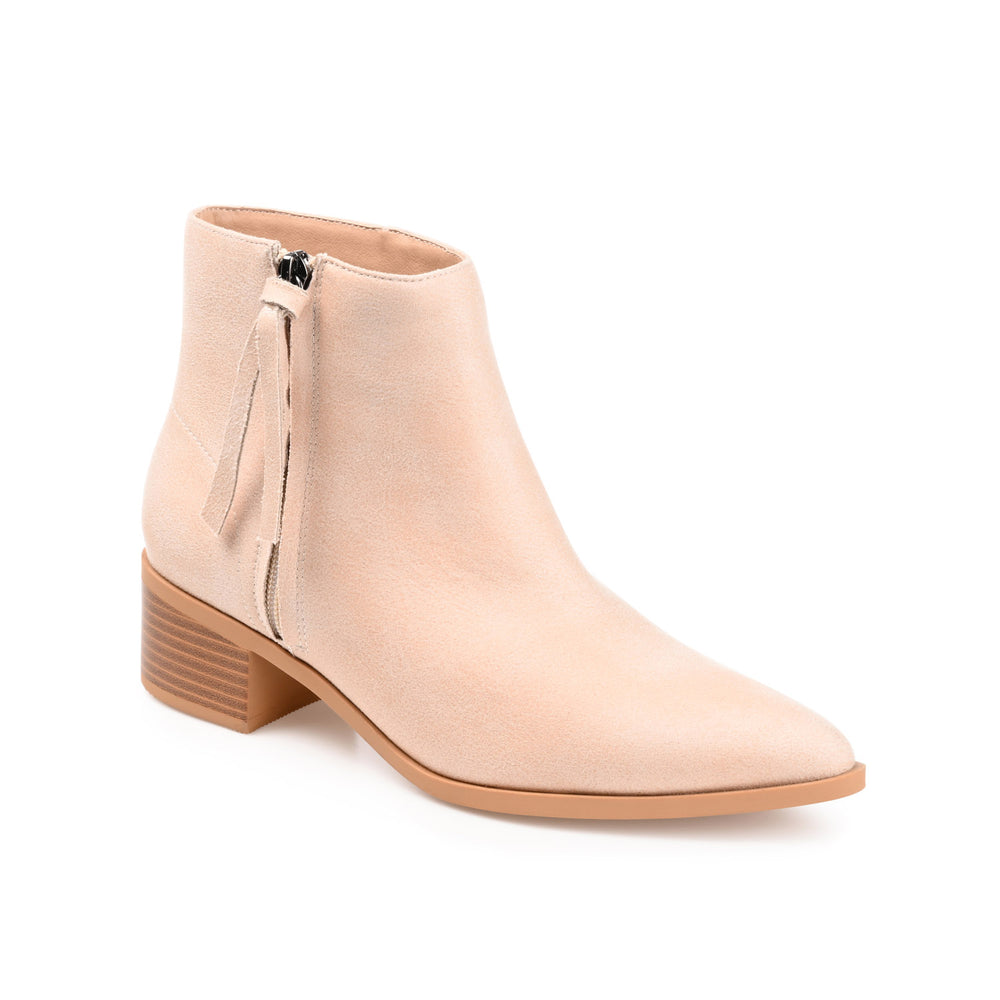 SADIYA ZIP-UP BOOTIES IN SUEDE