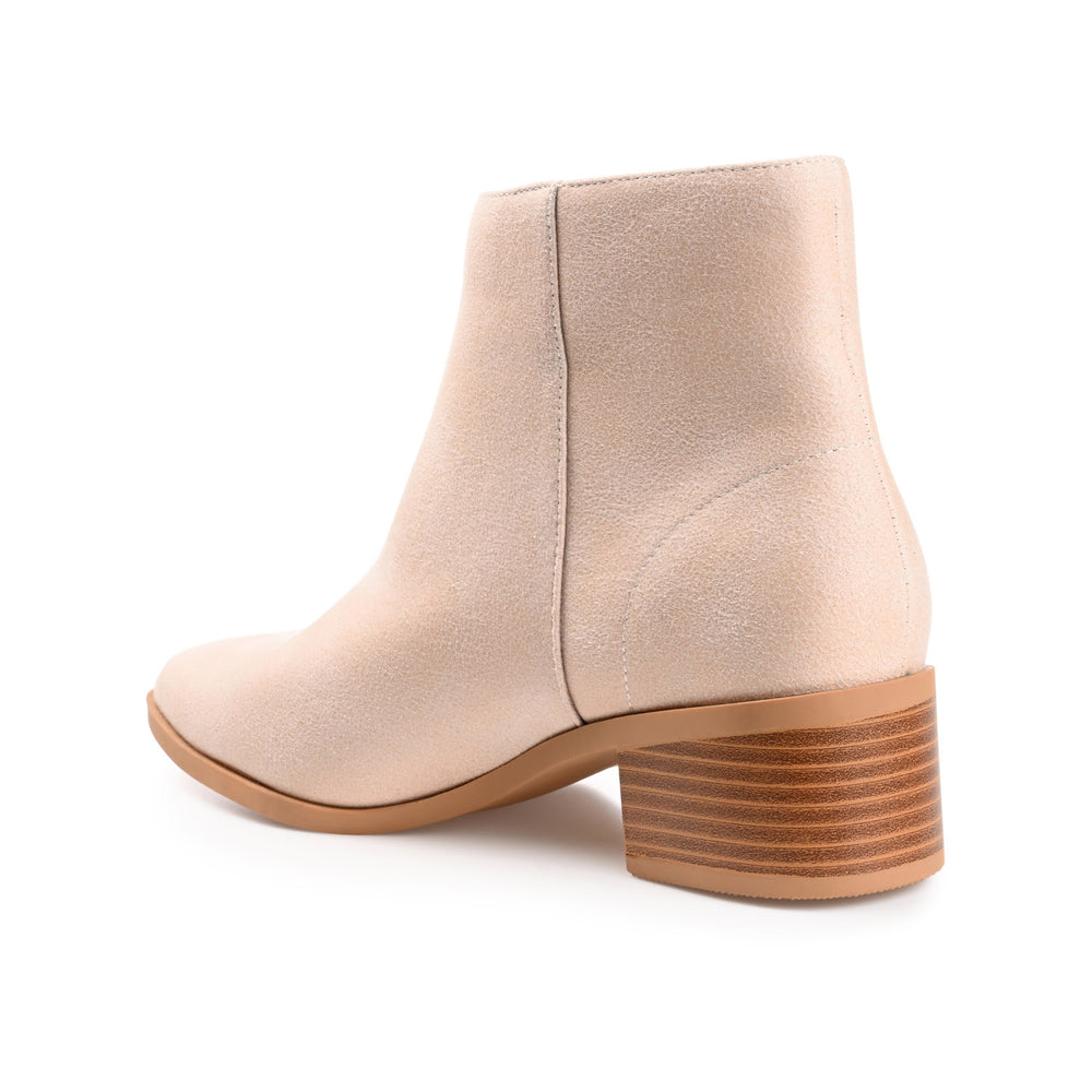 SADIYA ZIP-UP BOOTIES IN SUEDE