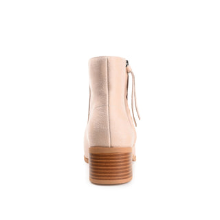 SADIYA ZIP-UP BOOTIES IN SUEDE