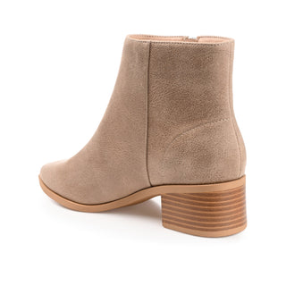 SADIYA ZIP-UP BOOTIES IN SUEDE