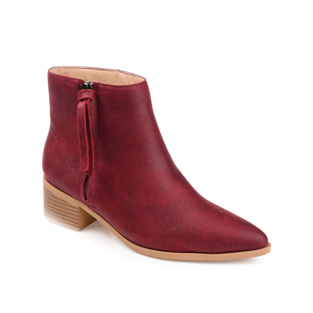 SADIYA ZIP-UP BOOTIES IN SUEDE