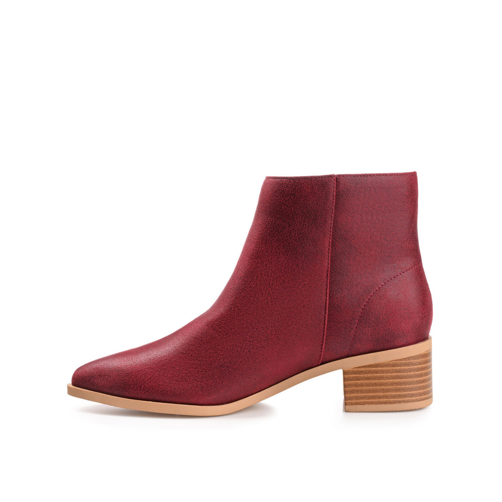 SADIYA ZIP-UP BOOTIES IN SUEDE