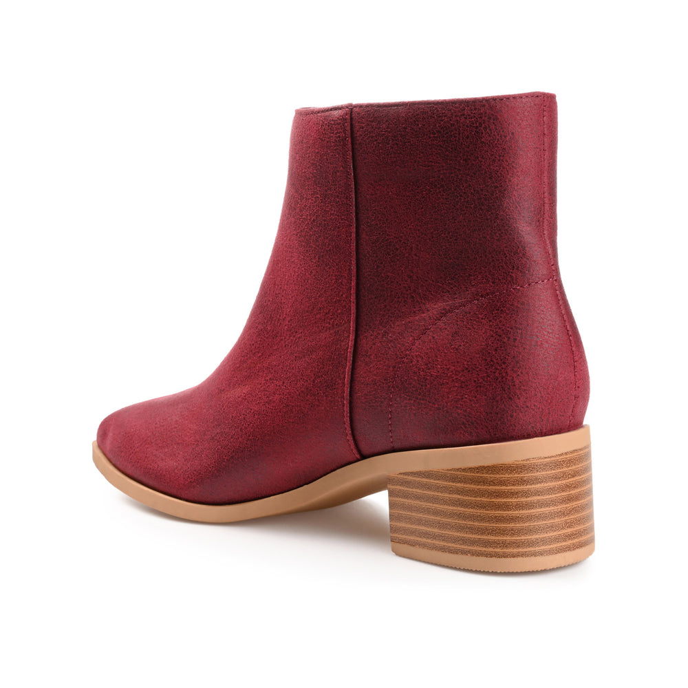 SADIYA ZIP-UP BOOTIES IN SUEDE