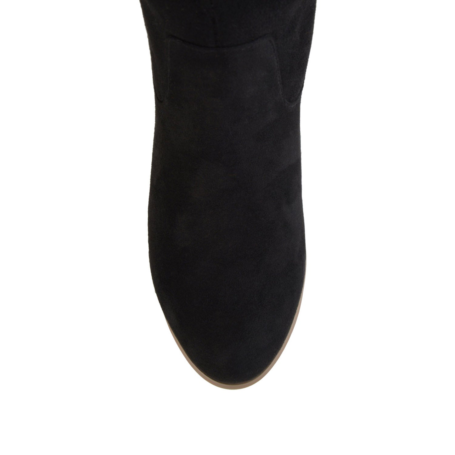 SANORA KNEE HIGH BOOTS IN WIDE CALF - Black