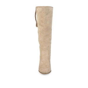 SANORA KNEE HIGH BOOTS IN WIDE CALF - Stone