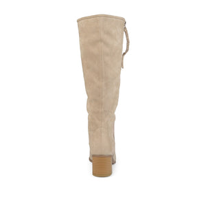 SANORA KNEE HIGH BOOTS IN WIDE CALF - Stone