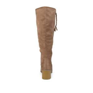 SANORA KNEE HIGH BOOTS IN WIDE CALF - Taupe