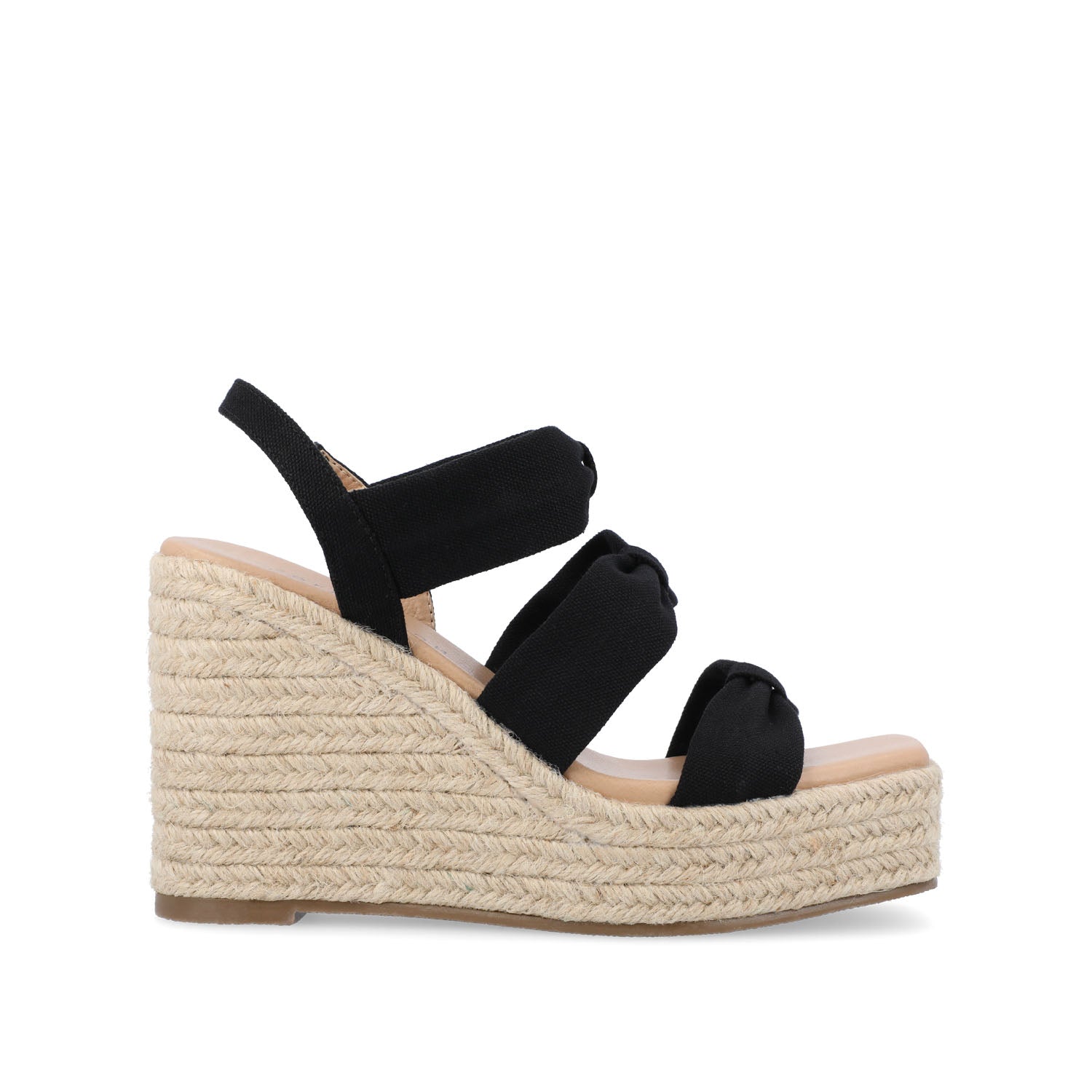 SANTORYNN ESPADRILLE SANDALS IN CANVAS