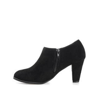 SANZI ZIP-UP BOOTIES IN WIDE