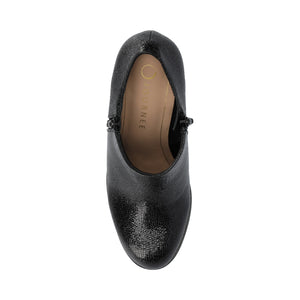 SANZI ZIP-UP BOOTIES IN FAUX SUEDE