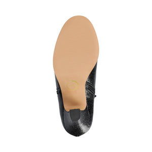 SANZI ZIP-UP BOOTIES IN FAUX SUEDE