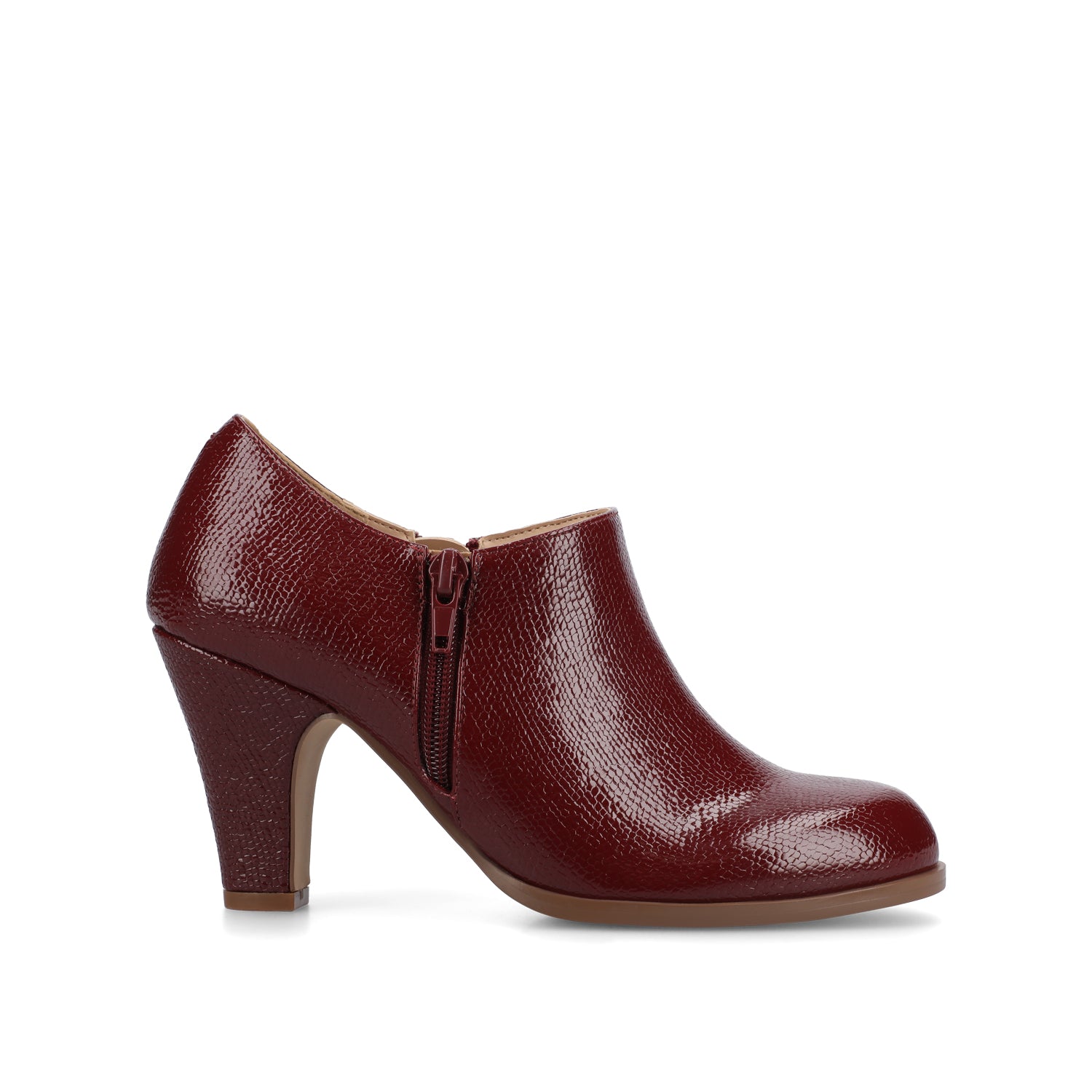 SANZI ZIP-UP BOOTIES IN WIDE
