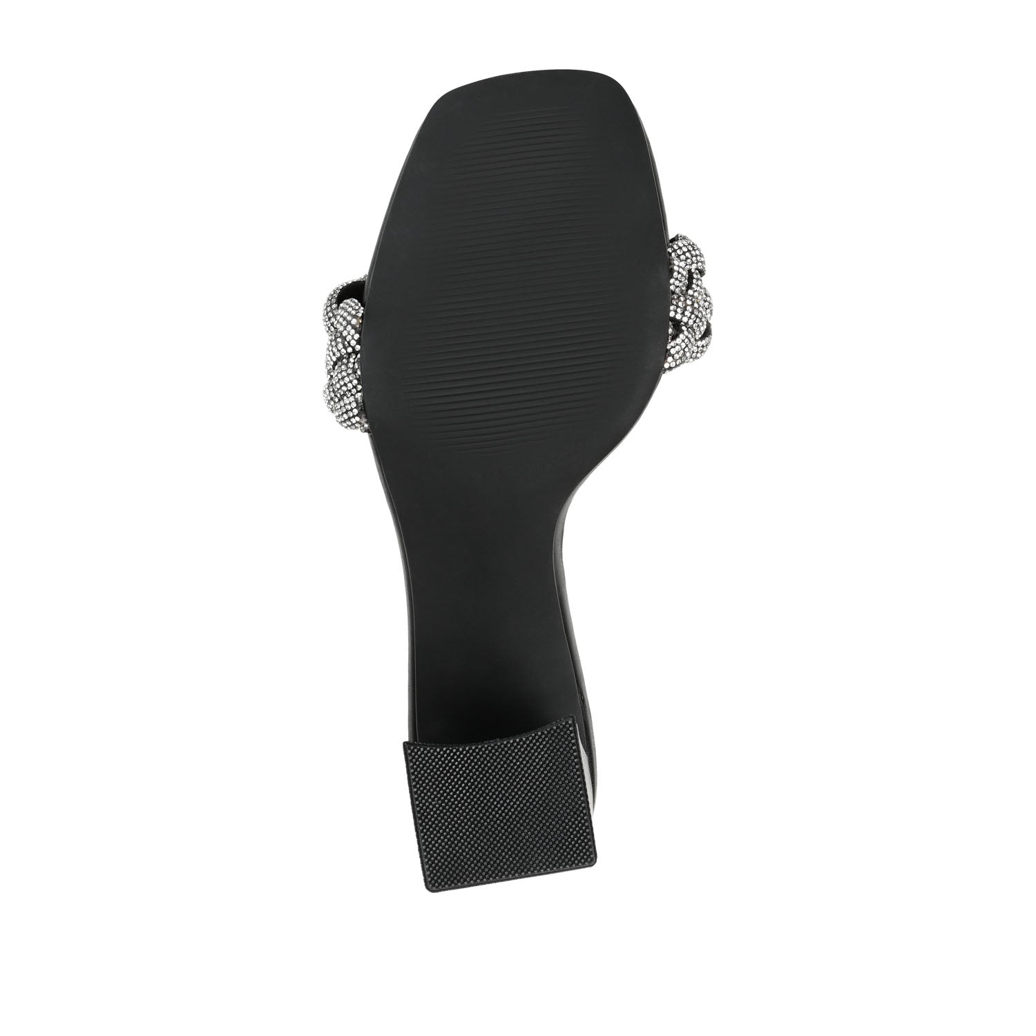 SASHAA TOE BAND HEELS IN FAUX LEATHER