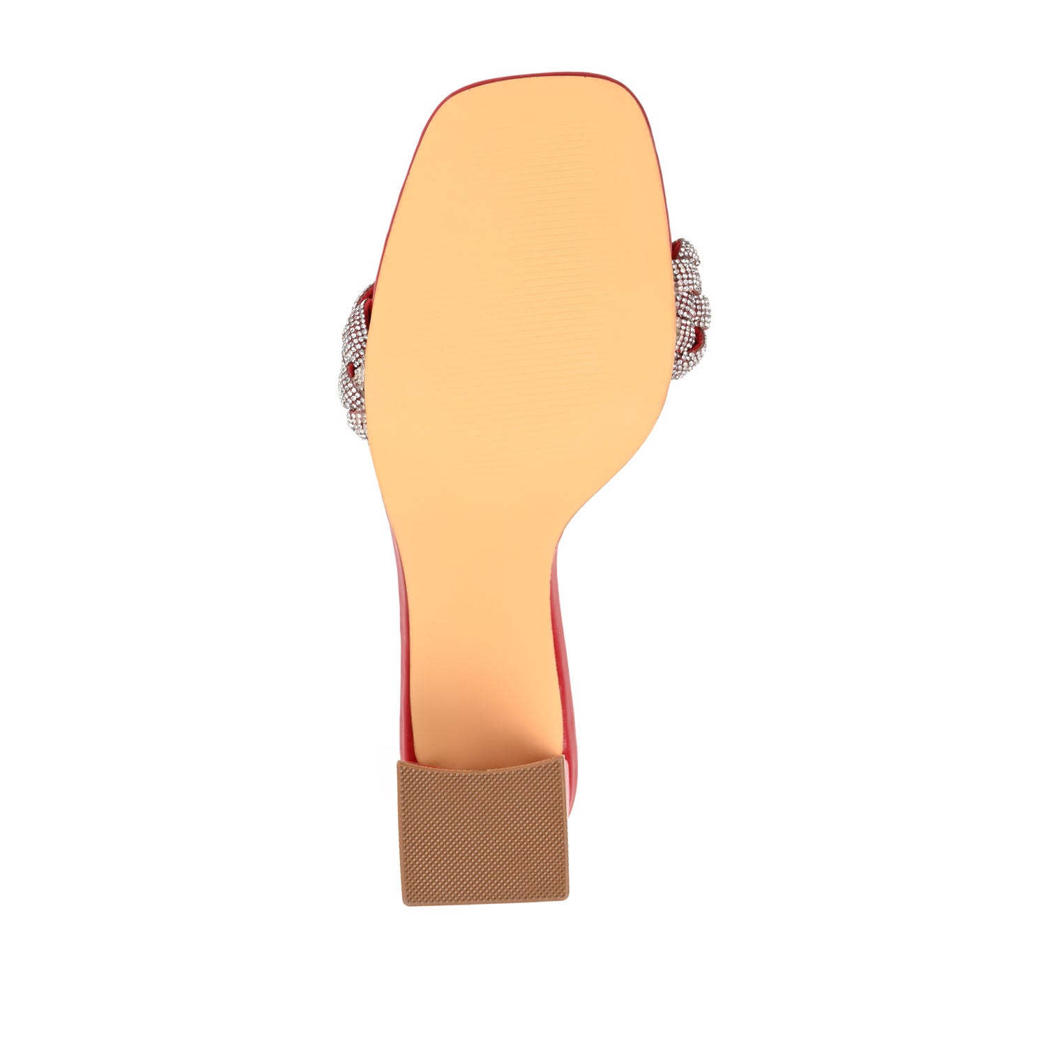 SASHAA TOE BAND HEELS IN FAUX LEATHER