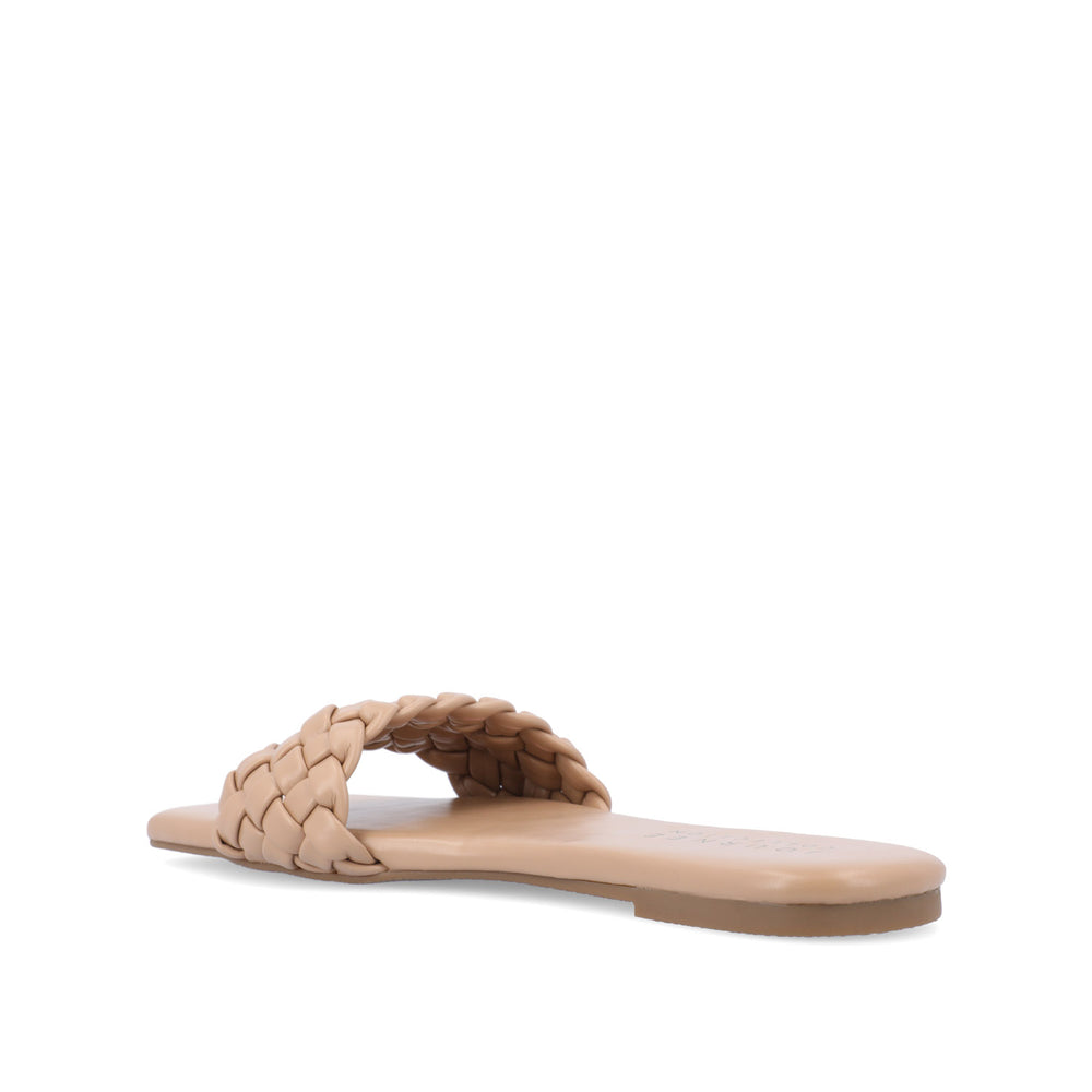 SAWYERR STATEMENT SLIDE SANDALS IN WIDE