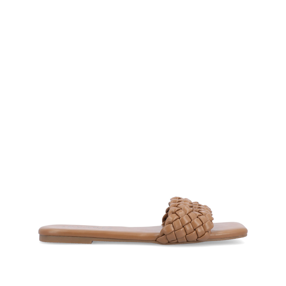 SAWYERR STATEMENT SLIDE SANDALS IN WIDE