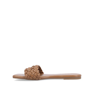 SAWYERR SLIDE SANDALS IN STATEMENT - Brown