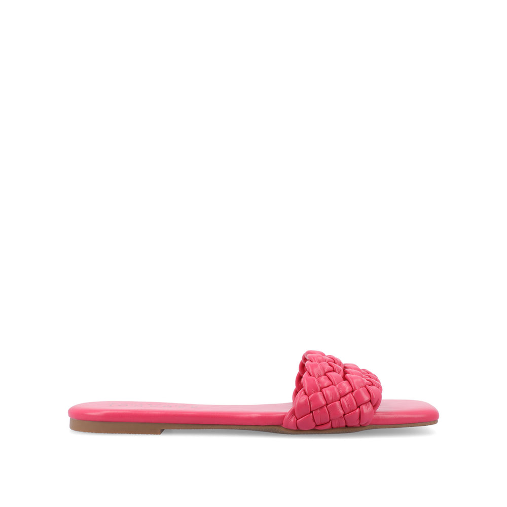 SAWYERR STATEMENT SLIDE SANDALS IN WIDE