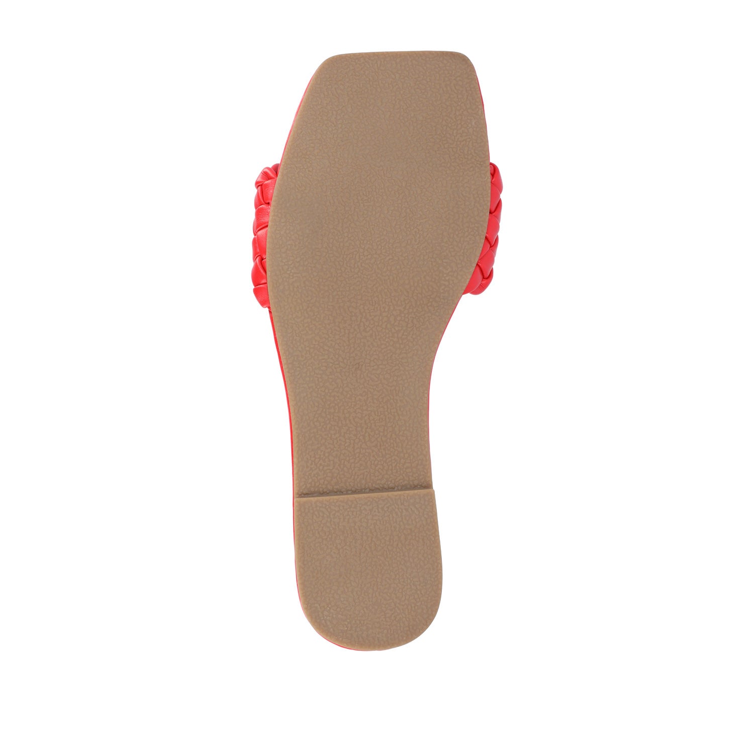 SAWYERR STATEMENT SLIDE SANDALS IN WIDE - Red