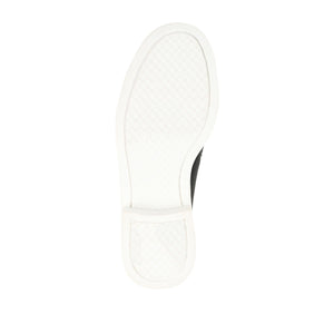 SAYDEE LOAFER FLATS IN VEGAN LEATHER - Black