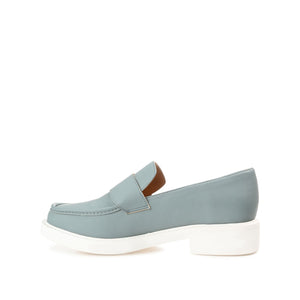 SAYDEE LOAFER FLATS IN VEGAN LEATHER - Blue