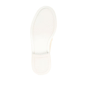 SAYDEE LOAFER FLATS IN VEGAN LEATHER - Bone