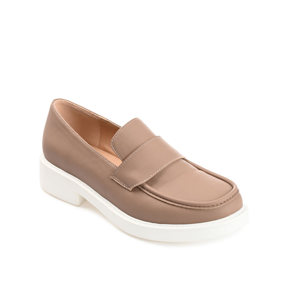 SAYDEE LOAFER FLATS IN FAUX LEATHER