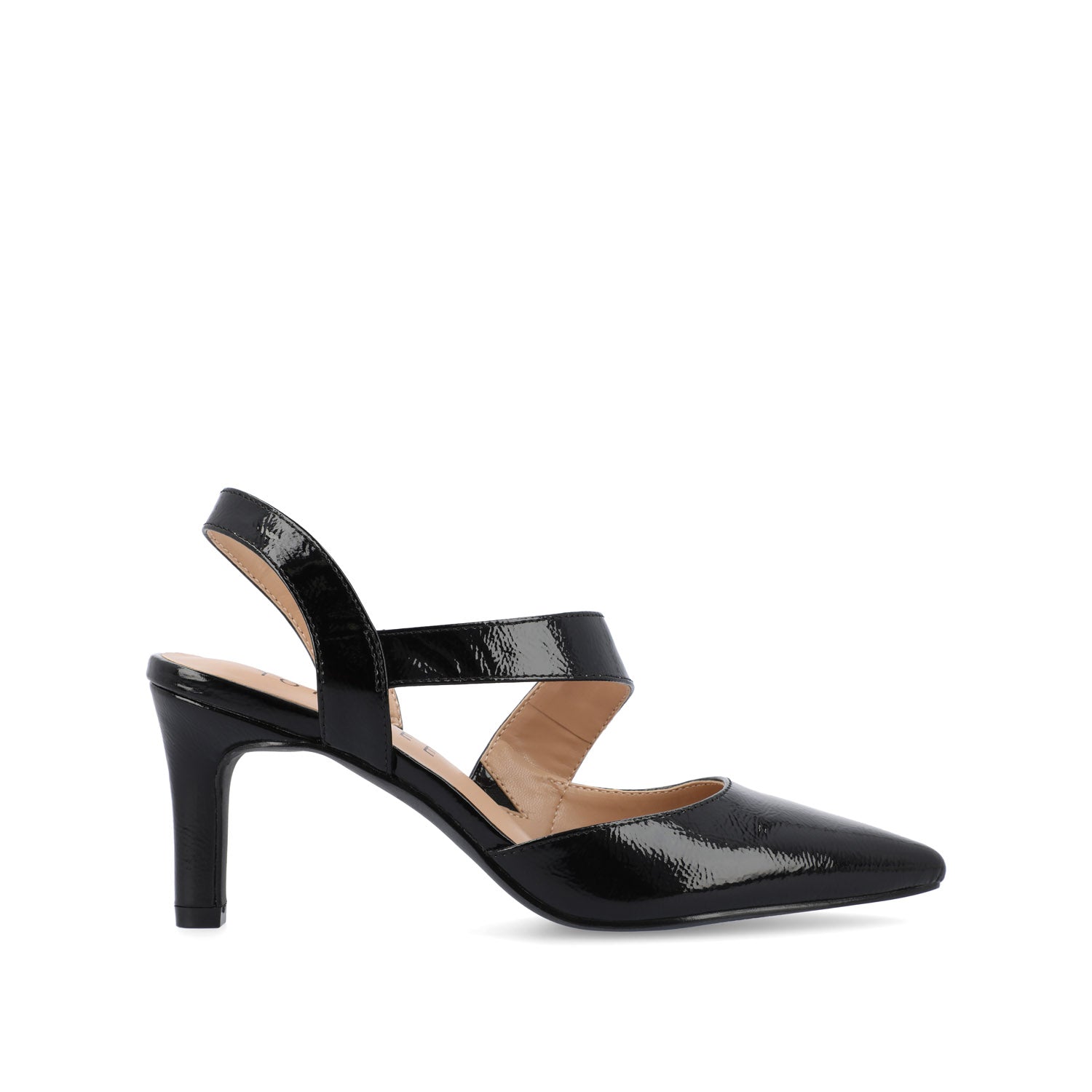 SCARLETT STILETTO HEELS IN PATENT - Black