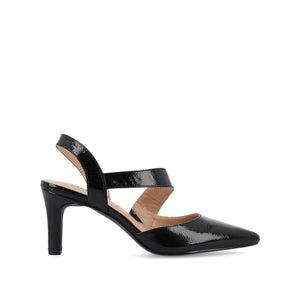 SCARLETT STILETTO HEELS IN PATENT - Black