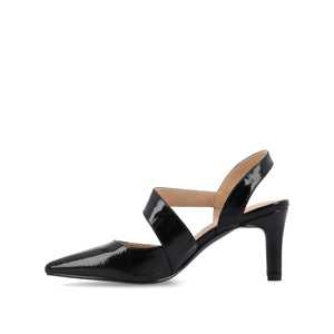 SCARLETT STILETTO HEELS IN PATENT - Black