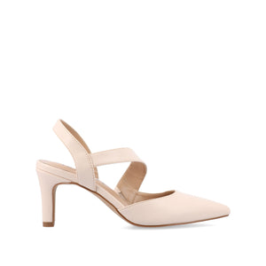 SCARLETT STILETTO HEELS IN PATENT - Beige