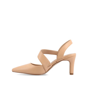 SCARLETT STILETTO HEELS IN PATENT - Nude