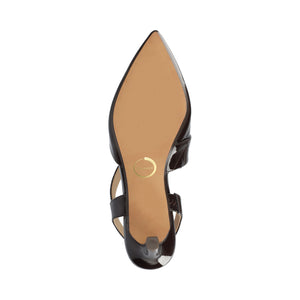 SCARLETT STILETTO HEELS IN PATENT - Patent Chocolate