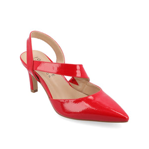 SCARLETT STILETTO HEELS IN PATENT - Red