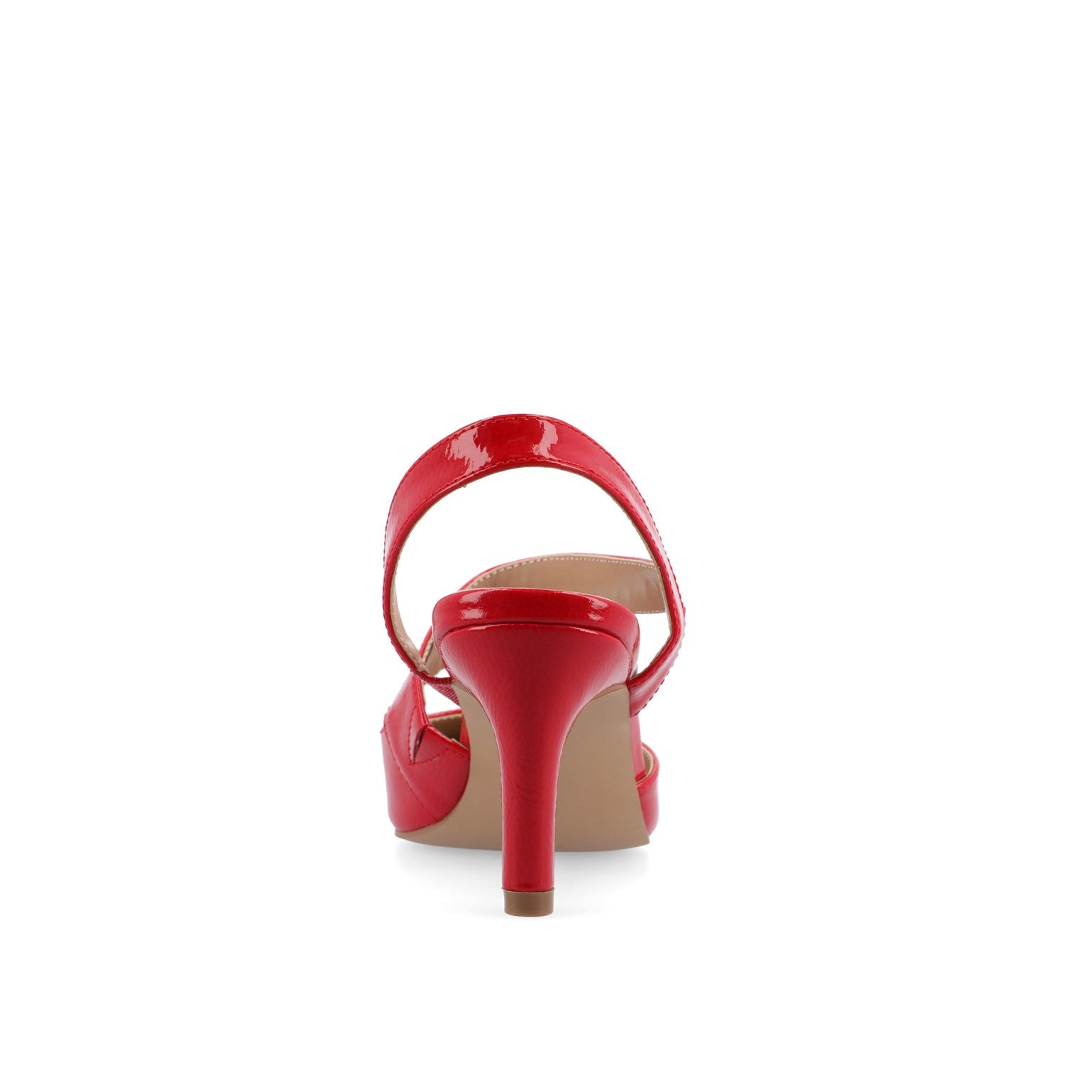 SCARLETT STILETTO HEELS IN PATENT - Red