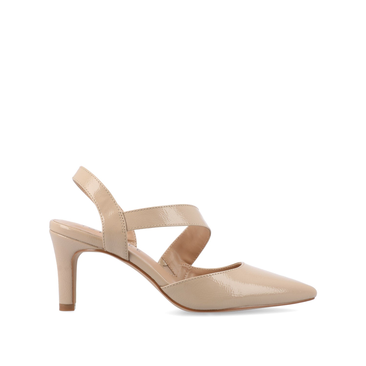 SCARLETT STILETTO HEELS IN PATENT - Taupe