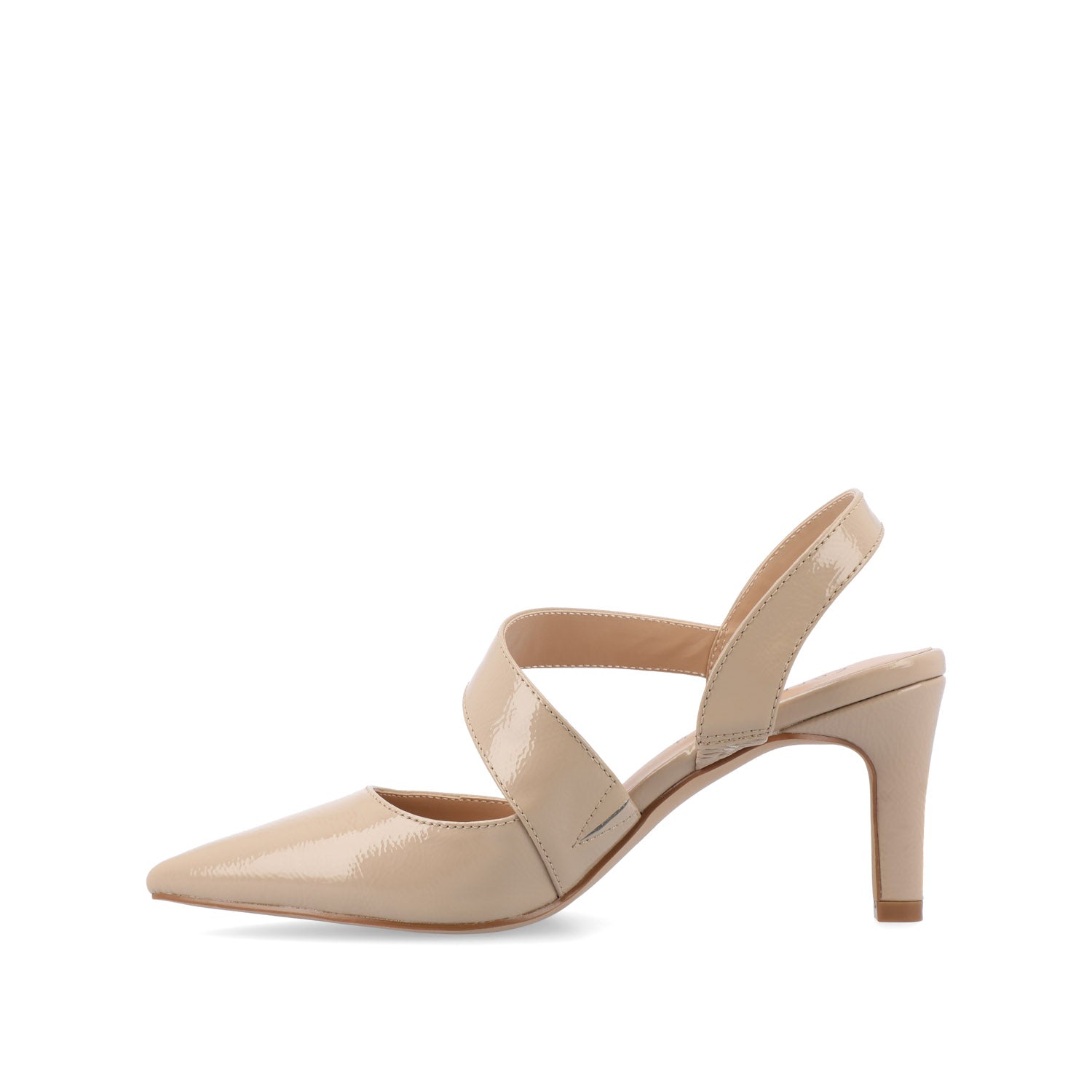 SCARLETT STILETTO HEELS IN PATENT - Taupe