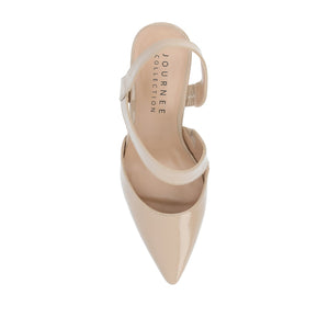 SCARLETT STILETTO HEELS IN PATENT - Taupe