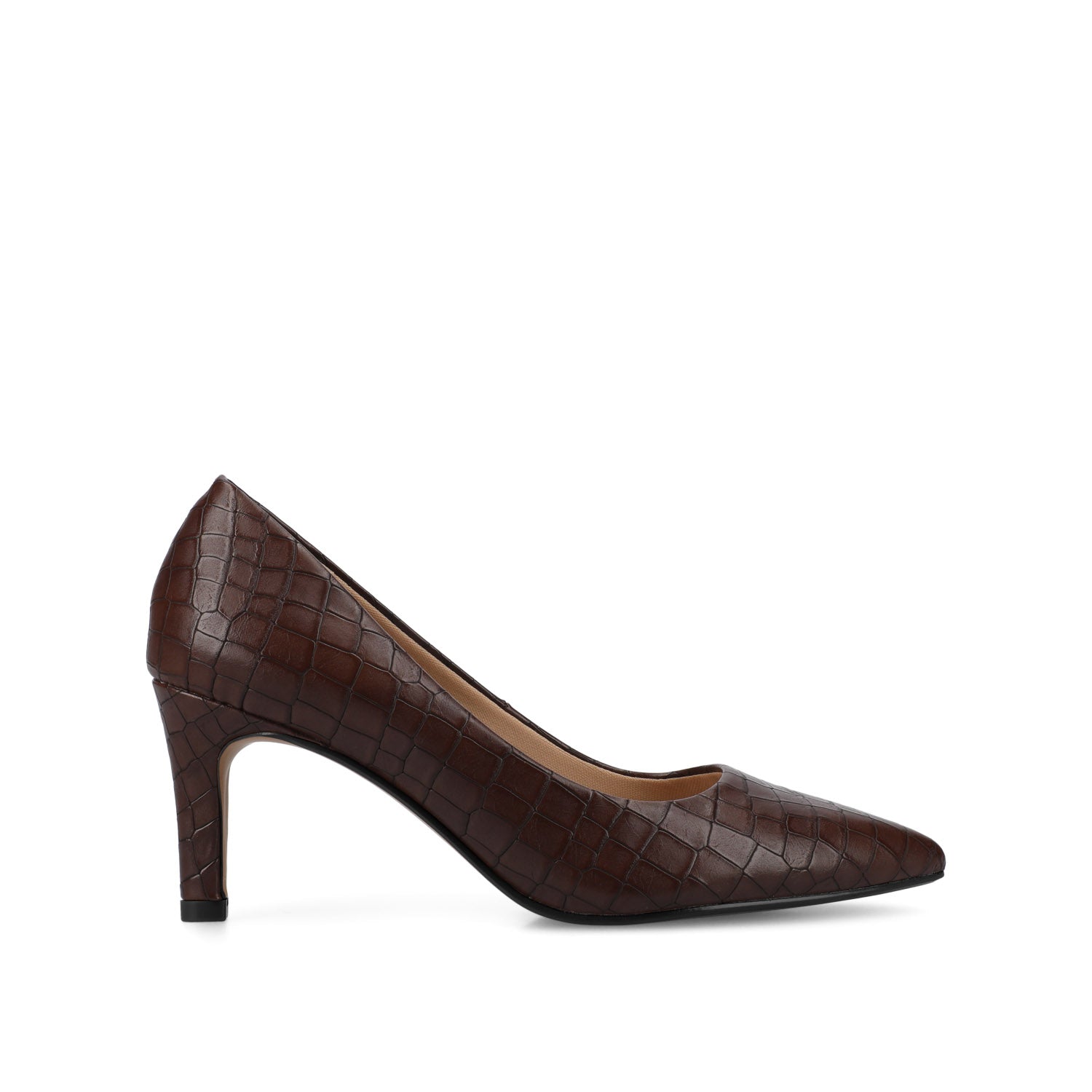 SCYLEE STILETTO PUMP HEELS - Brown