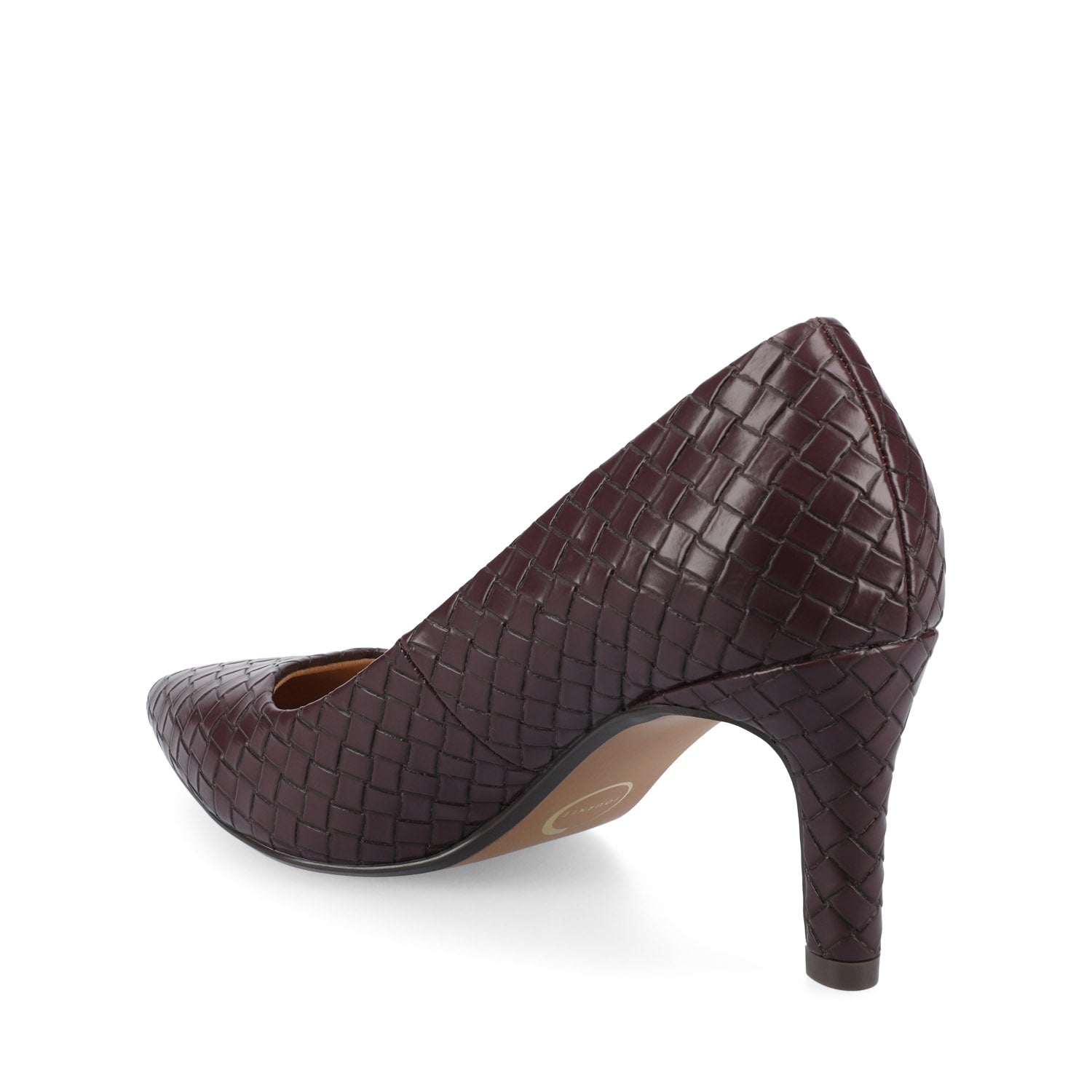 SCYLEE OXBLOOD WOVEN - WIDE
