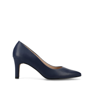 SCYLEE LEATHER STILETTO HEELS IN WIDE