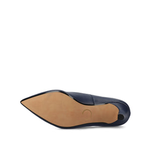 SCYLEE LEATHER STILETTO HEELS IN WIDE