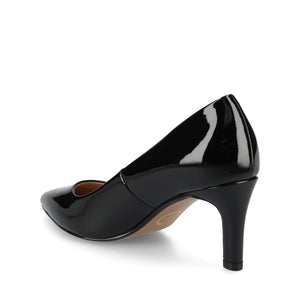 SCYLEE PATENT STILETTO HEELS IN WIDE